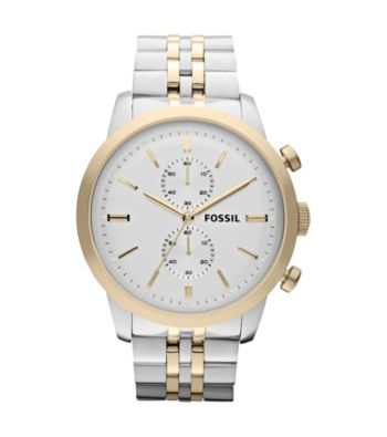 Fossil® Men's Townsman Two-Tone Watch