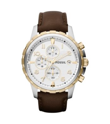 Fossil® Men's Dean Two-Tone Watch