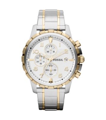 Fossil® Men's Dean Two-Tone Watch