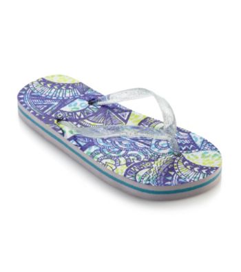 Mambo® Girls' Maze Madness Flip Flops