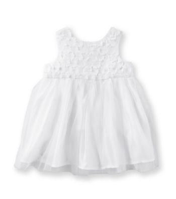 Cuddle Bear® Baby Girls' White Princess Dress