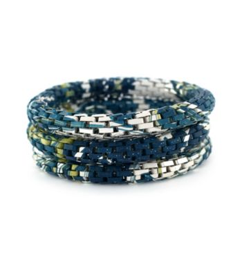 BCBGeneration™ Polished Silvertone Slytherin' Bracelet