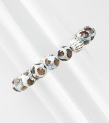 Erica Lyons® Semi-Precious Beaded Stretch Bracelet