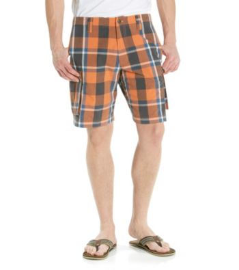 John Bartlett Consensus Men's Plaid Cargo Short Men's