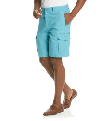 Paradise Collection Men's Linen &amp; Cotton Cargo Short Men's