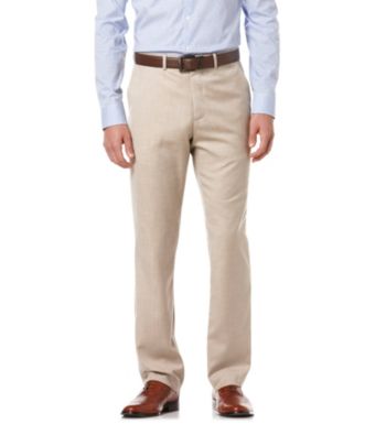 Perry Ellis® Men's Crimini Textured Flat-Front Pant