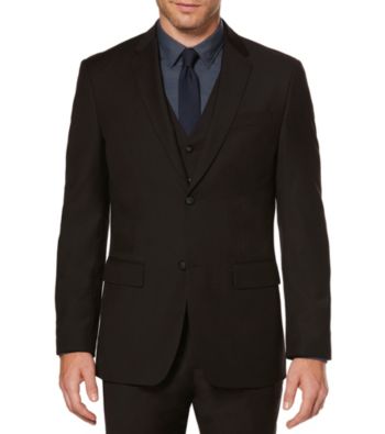 Perry Ellis® Men's Black Solid Sport Jacket