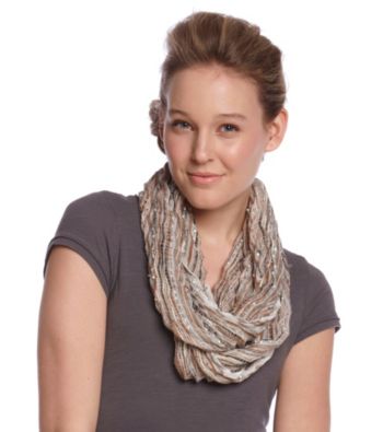 Collection 18 Silver Lining Chevron Pleat Loop