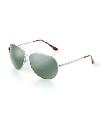 Calvin Klein® Men's Gunmetal Aviator Sunglasses