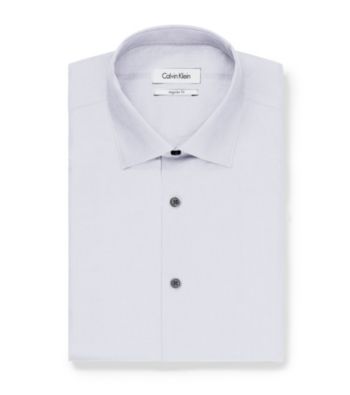 Calvin Klein® Men's Regular-Fit Long Sleeve Dress Shirt