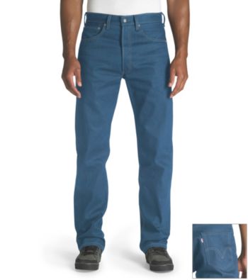 Levi's® Men's Medium Blue 501® Shrink-to-Fit Jean