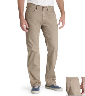 Levi's® Men's Timberwolf 505™ Regular Fit Twill Pants