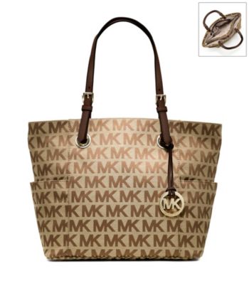 MICHAEL Michael Kors® Jet Set Signature Jaquard Tote