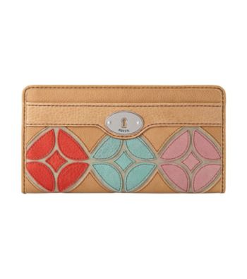 Fossil® Patchwork Marlow Zip Clutch