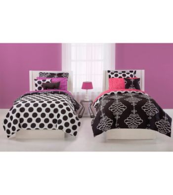 Opposites Attract Reversible Comforter Set by JACKIE McFEE