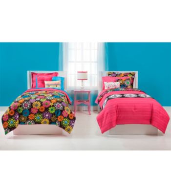 Peace & Thank You Reversible Comforter Set by JACKIE McFEE