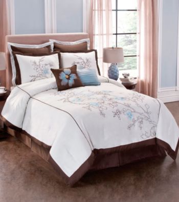 Tribeca Floral 8-pc. Comforter Set by Peninsula Suites®