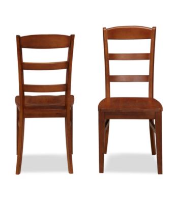 Home Styles® Set of 2 Durango Cherry Ladder Back Dining Chairs