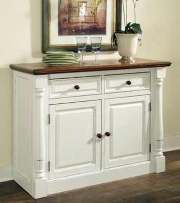 Home Styles® Rock River White Buffet
