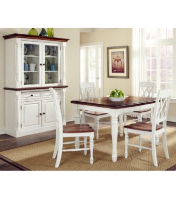 Home Styles® Rock River White Rectangular 5-pc. Dining Set