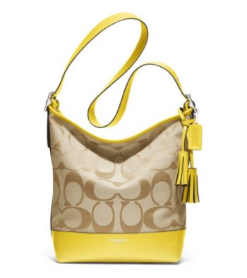 COACH LEGACY SIGNATURE DUFFLE