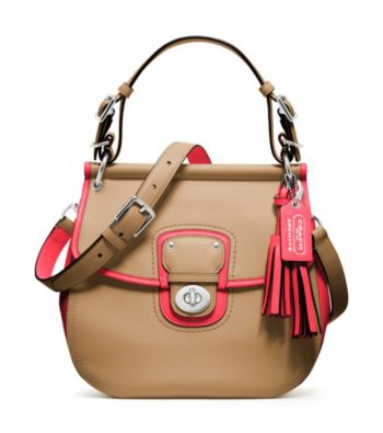 COACH LEGACY ARCHIVAL 2-TONE LEATHER WILLIS