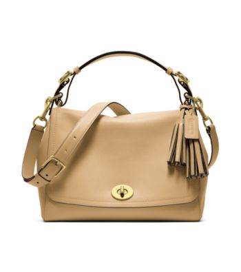 COACH LEGACY LEATHER ROMY TOP HANDLE