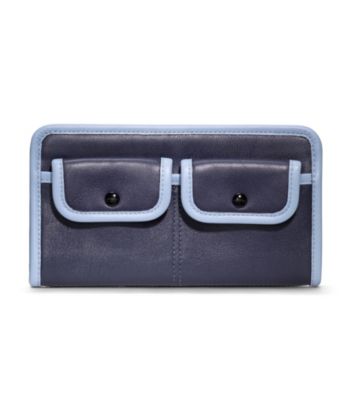 COACH LEGACY ARCHIVE TWO TONE ZIPPY WALLET