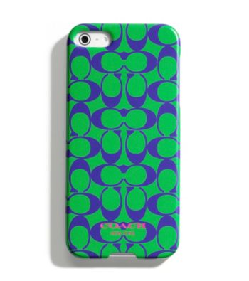 COACH SIGNATURE IPHONE 5 CASE