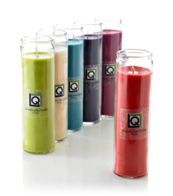 LivingQuarters 12-oz. Citronella Patio Pillar Candles