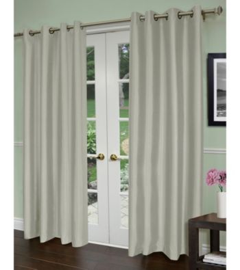 Design Decor Shantung Blackout Grommet Panel