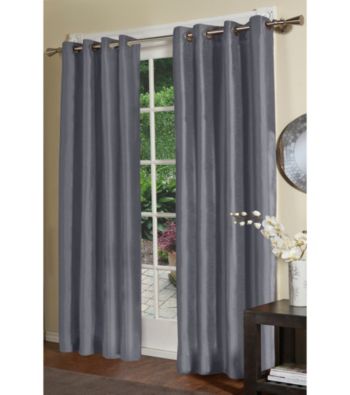 Design Decor Dupioni Grommet Panel