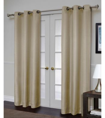 Design Decor Palerno Off-White Grommet Panel