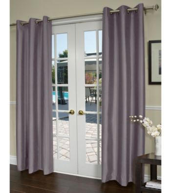 Jaclyn Love Shantung Thermal Grommet Panel