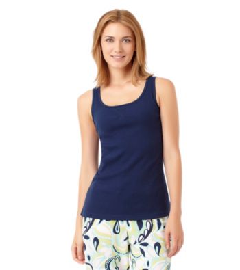 Jockey® Knit Tank Top - Navy