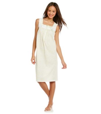 Aria® Knit Sleeveless Waltz Gown - Yellow Ditsy