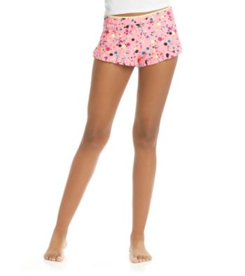 Steve Madden Ruffled Boxers - Pink Print