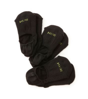 HUE® 3-pk. Air Cushion Liner Socks