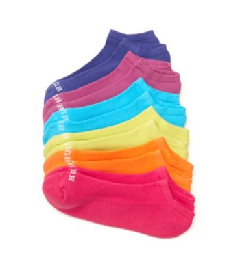 HUE® 6-pk. Mesh Top No Show Socks - Brights