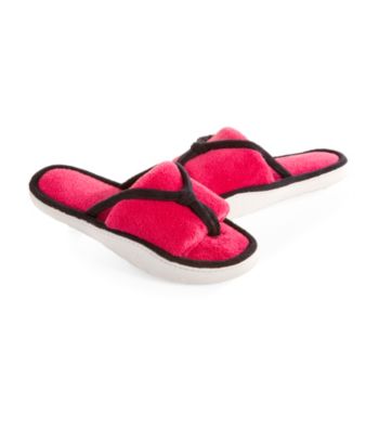 Isotoner® Microterry Trimmed Flip-Flops