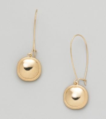 Erica Lyons® Goldtone Drop Wire Pierced Earrings