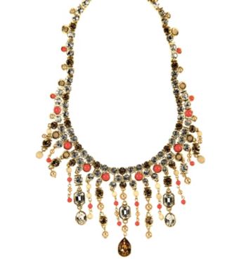 Givenchy® Coral Drama Collar Necklace
