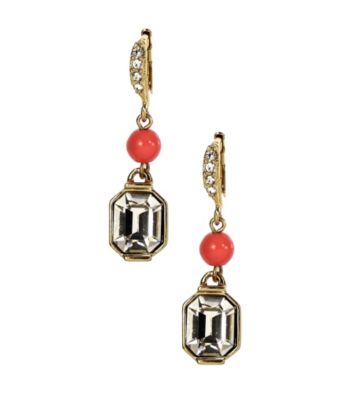 Givenchy® Coral Drop Earrings