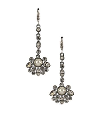 Givenchy® Pearl Linear Earrings