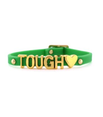 BCBGeneration™ Goldtone Tough Friendship Affirmation Bracelet