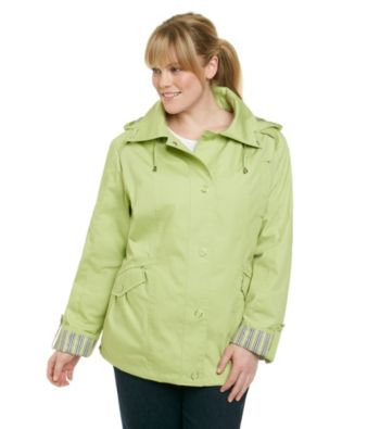 Mackintosh Plus Size Poplin Drop Pocket Coat