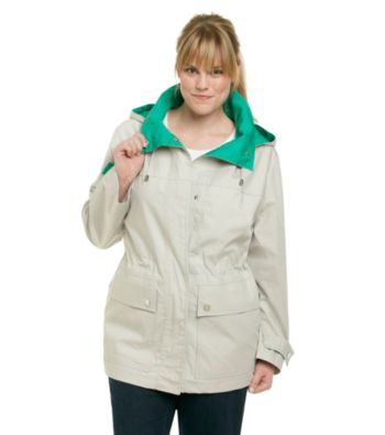 Mackintosh Plus Size Anorak Poplin Coat