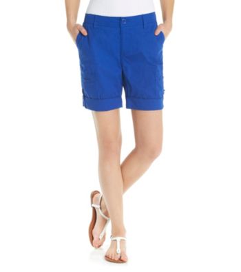 Relativity® Casual Roll Cuff Cargo Short