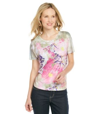 Breckenridge® Petites' Double Gulp Sublimation Tee