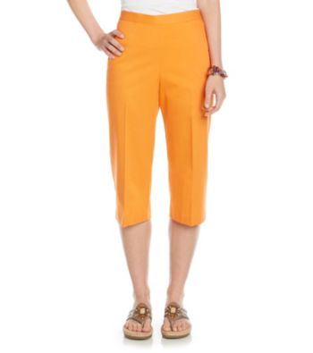 Breckenridge® Flat Front Pull On Capri